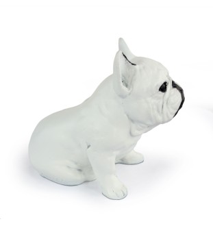 Buldog francuski II figurka siedząca z żywicy Art-Dog